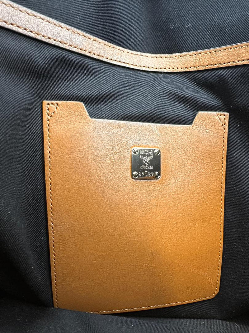 Ottomar Briefcase in Visetos Cognac