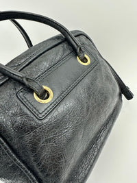 Blanket Square Small Black Bag