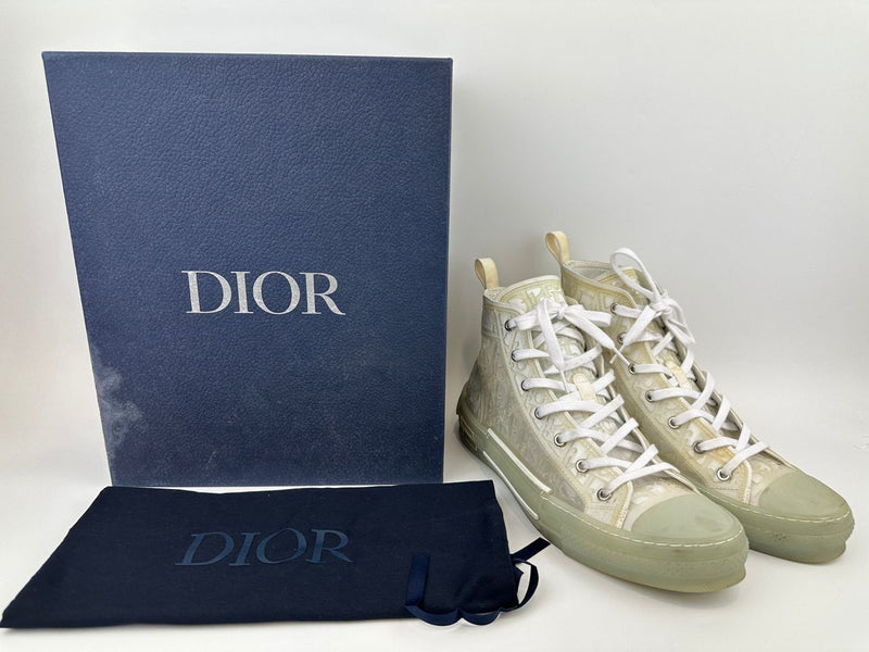 3D Oblique Transparency B23 High Cut Sneakers Size 45&nbsp;