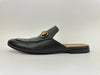 Men’s Princetown Shoes Horsebit in Black Leather 426219 Size 6