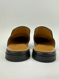 Men’s Princetown Shoes Horsebit in Black Leather 426219 Size 6