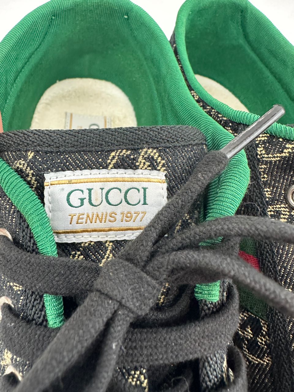 Tennis 1977 Trainers Blue Denim Vintage Web Size 45