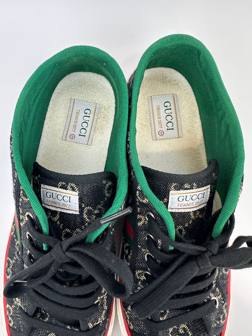 Tennis 1977 Trainers Blue Denim Vintage Web Size 45