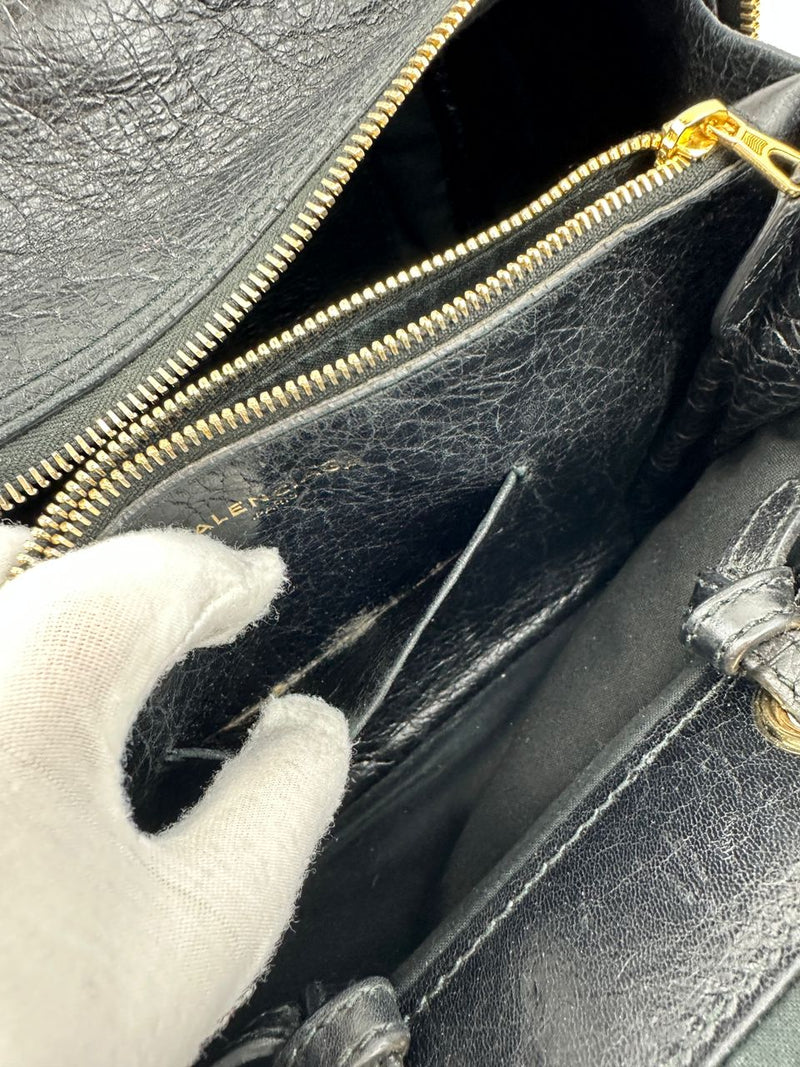 Blanket Square Small Black Bag