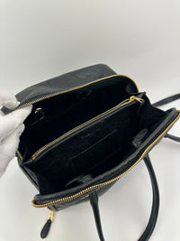 Blanket Square Small Black Bag