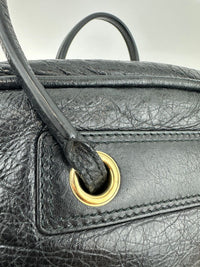 Blanket Square Small Black Bag