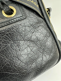 Blanket Square Small Black Bag