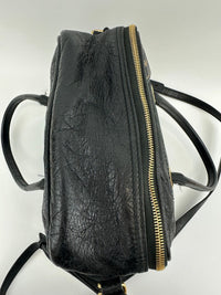 Blanket Square Small Black Bag