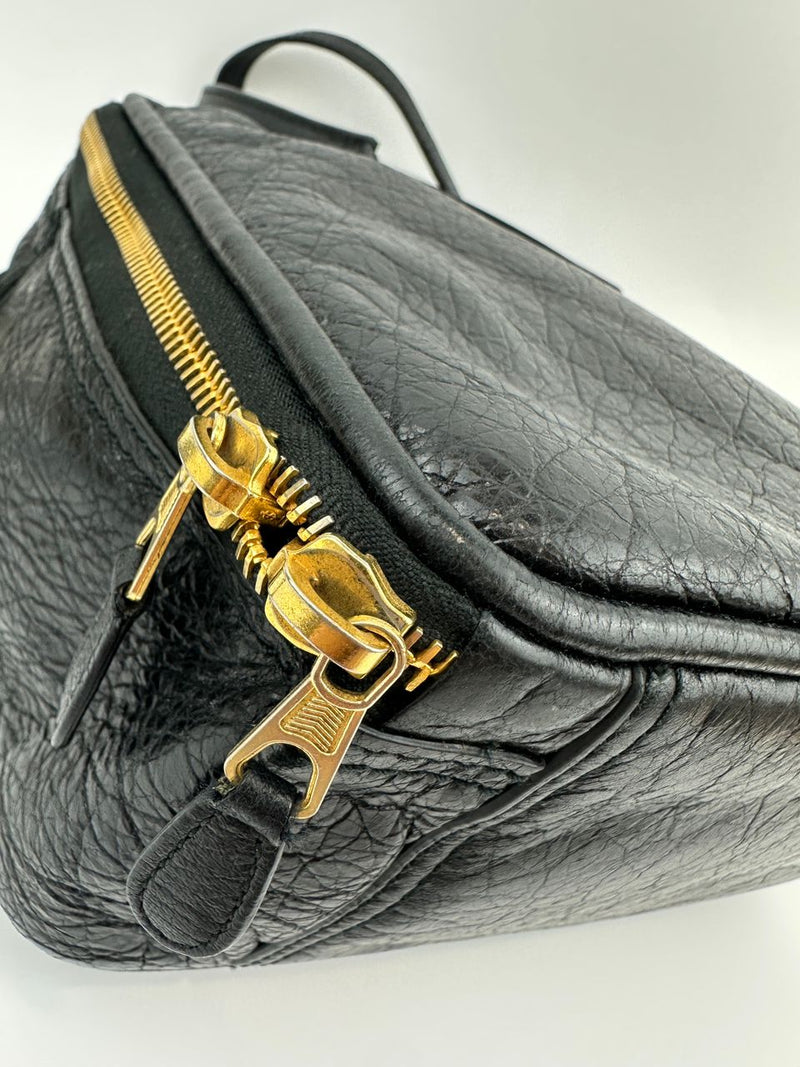 Blanket Square Small Black Bag