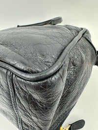 Blanket Square Small Black Bag