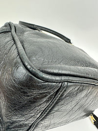 Blanket Square Small Black Bag