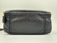 Blanket Square Small Black Bag