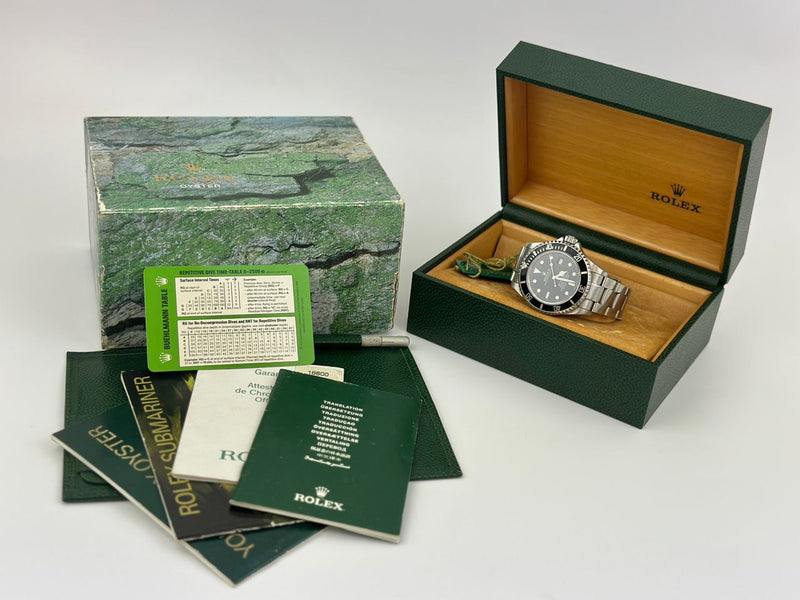 Sea-Dweller 16600 Vintage Black 40mm Automatic (Cash Price in Description)