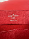 Lockme Red Calfskin Backpack