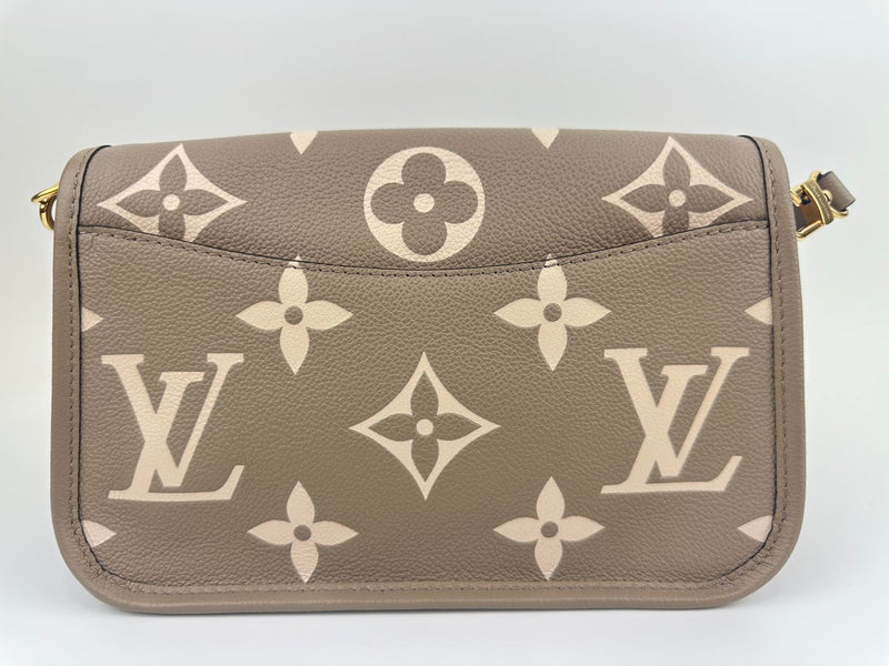 M46583 Diane Tourterelle Beige / Cream Monogram Empreinte Leather (RFID)