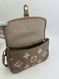 M46583 Diane Tourterelle Beige / Cream Monogram Empreinte Leather (RFID)