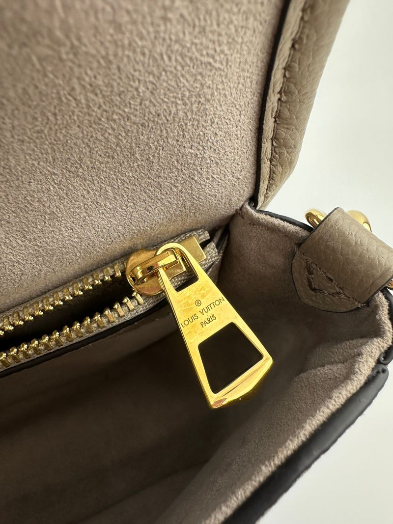 M46583 Diane Tourterelle Beige / Cream Monogram Empreinte Leather (RFID)