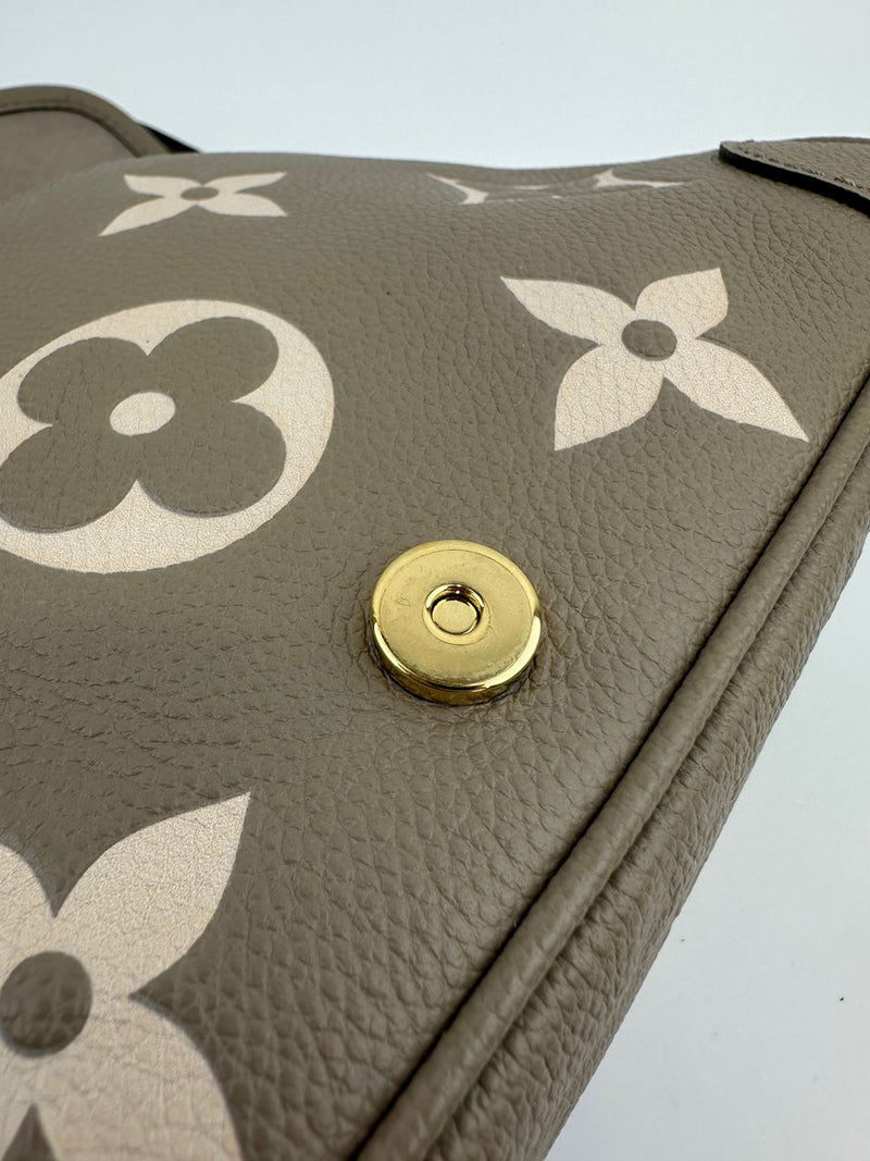 M46583 Diane Tourterelle Beige / Cream Monogram Empreinte Leather (RFID)