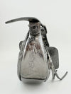 Le Cagole XS Silver Shoulder Bag