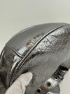 Le Cagole XS Silver Shoulder Bag
