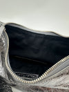 Le Cagole XS Silver Shoulder Bag