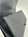 Boy Old Medium Paris-Dallas Black Calfskin Flap Bag RHW