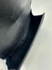 Boy Old Medium Paris-Dallas Black Calfskin Flap Bag RHW