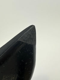 Gabrielle Coco Chanel Black Tweed Pumps Size 38.5