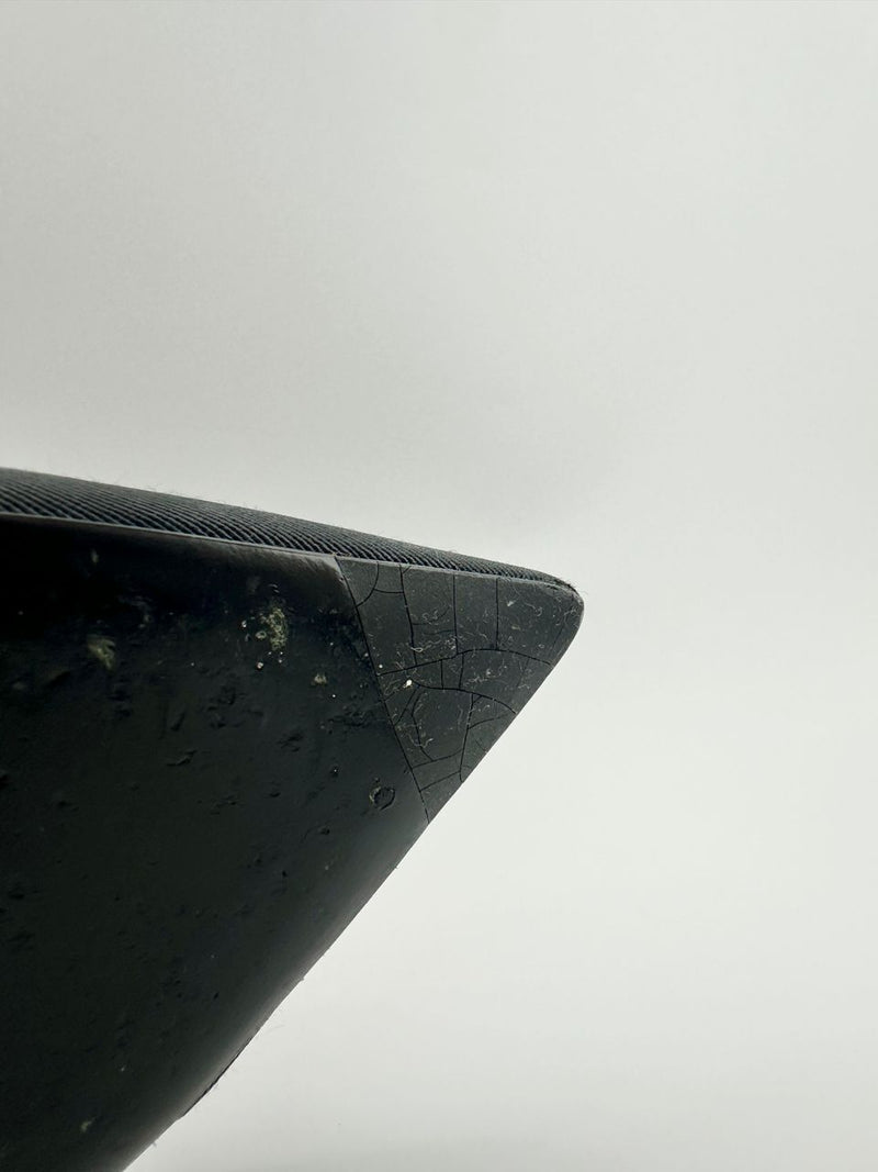 Gabrielle Coco Chanel Black Tweed Pumps Size 38.5