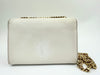 Small Kate White Grain De Poudre Embossed Leather GHW