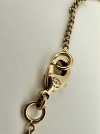 B15 Ribbon Pave Necklace