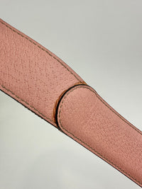 GG Beige Canvas / Pink Reversible Belt GHW Size 80 / 32