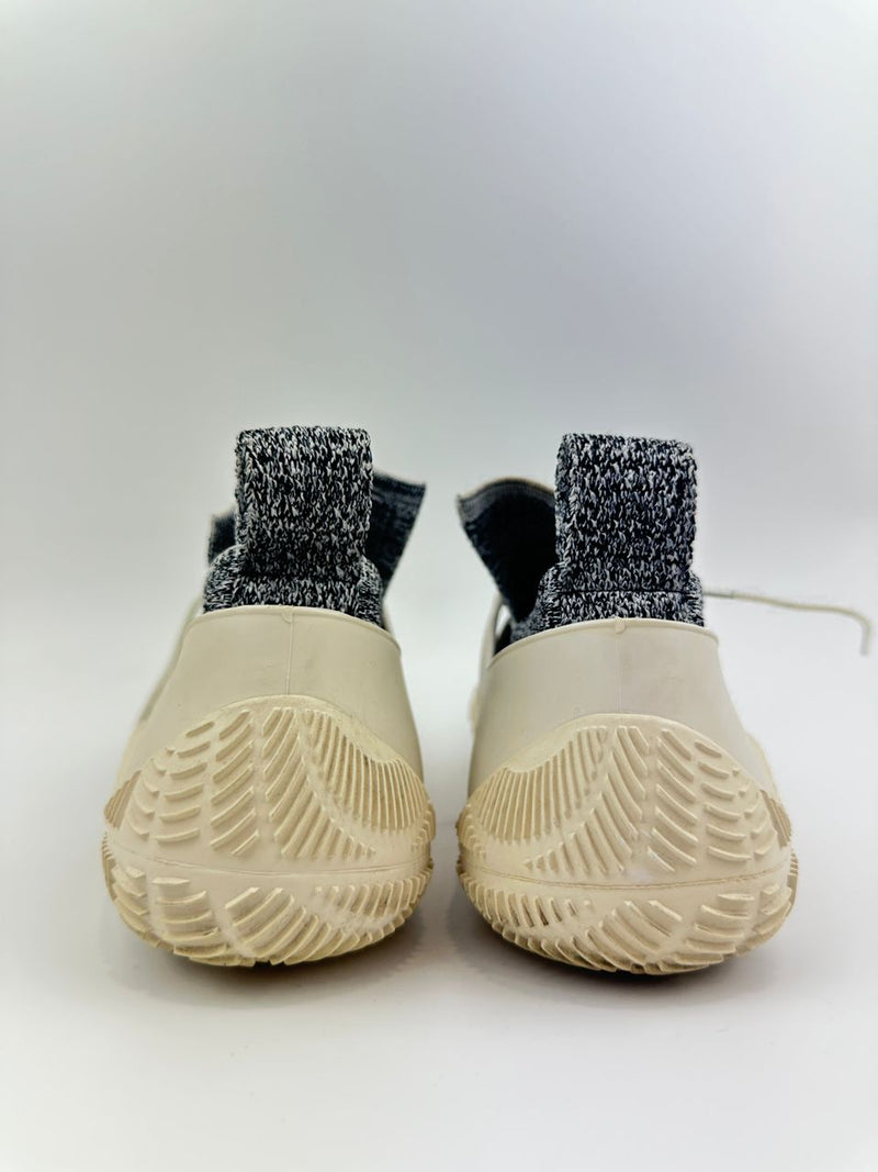 Climber Tech Knit Rubber White Sneaker Size 38