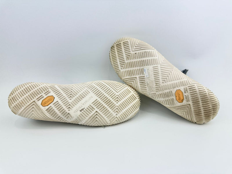 Climber Tech Knit Rubber White Sneaker Size 38