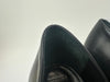 Toy Wood Heel Black Leather Pumps Size 38