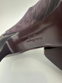Suede Purple Heels Size 8B