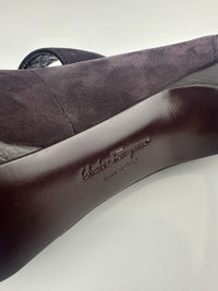 Suede Purple Heels Size 8B