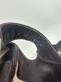 Suede Purple Heels Size 8B