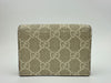 GG Marmont Small Bi-color Beige / White Supreme Wallet