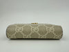 GG Marmont Small Bi-color Beige / White Supreme Wallet