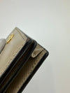 GG Marmont Small Bi-color Beige / White Supreme Wallet