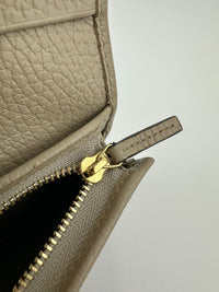 GG Marmont Small Bi-color Beige / White Supreme Wallet