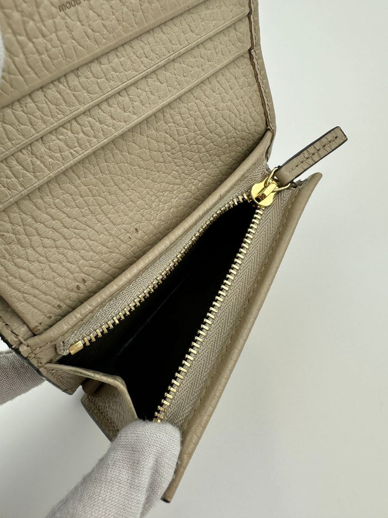 GG Marmont Small Bi-color Beige / White Supreme Wallet