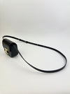 Mini Claude Crossbody Bag Black Shiny Calfskin Leather