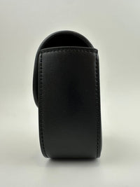 Mini Claude Crossbody Bag Black Shiny Calfskin Leather