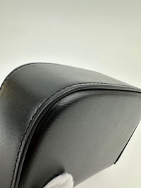 Mini Claude Crossbody Bag Black Shiny Calfskin Leather