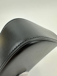 Mini Claude Crossbody Bag Black Shiny Calfskin Leather