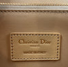 My Dior Top Handle Biscuit Cannage Lambskin Leather Bag