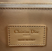 My Dior Top Handle Biscuit Cannage Lambskin Leather Bag