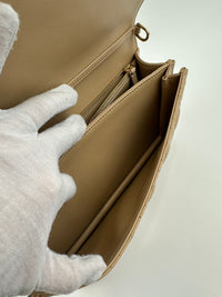 My Dior Top Handle Biscuit Cannage Lambskin Leather Bag